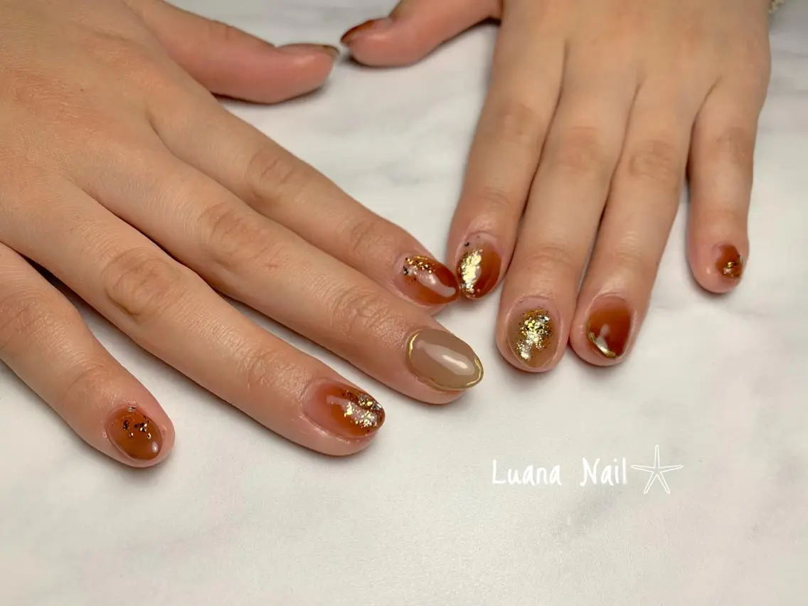 ネイル ハンドネイル BeauJu by Luana Nailのネイルデザイン