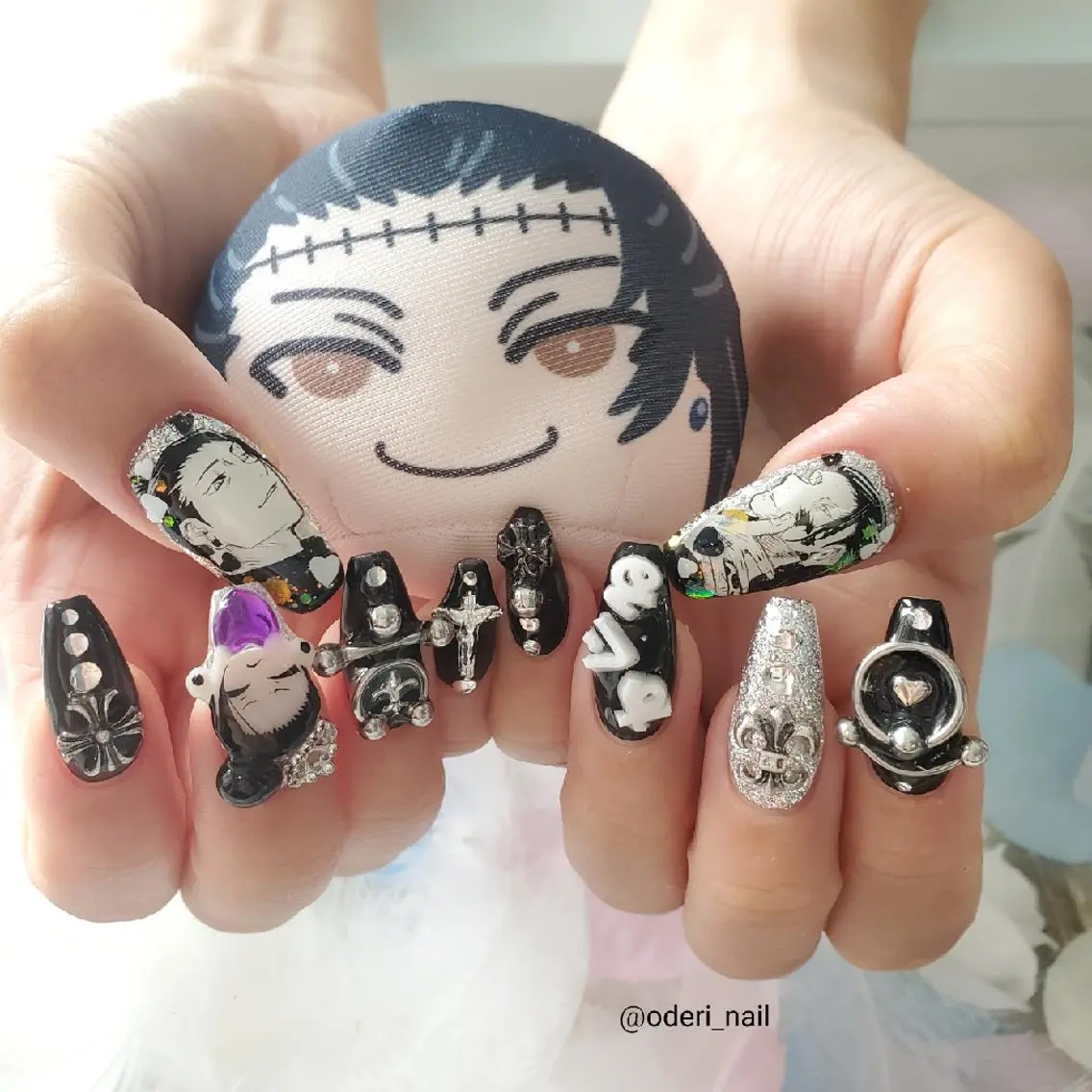 ネイル アートネイル ジェルネイル おで@ oderi_nailのネイルデザイン