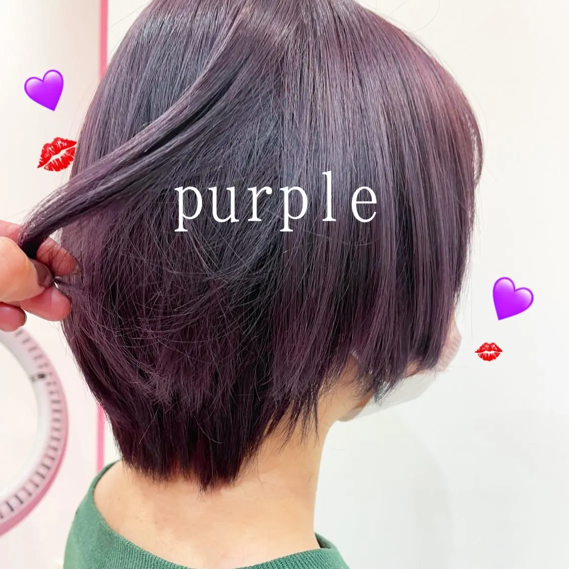 ショート カラー ダブルカラー グラデーションカラー ハイライトカラー インナーカラー ハイライト 新宿駅近♡個室 ♡関口三都季🌜のヘアスタイル