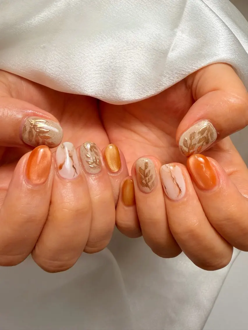 ネイル ハンドネイル nail salon BrooChillのネイルデザイン