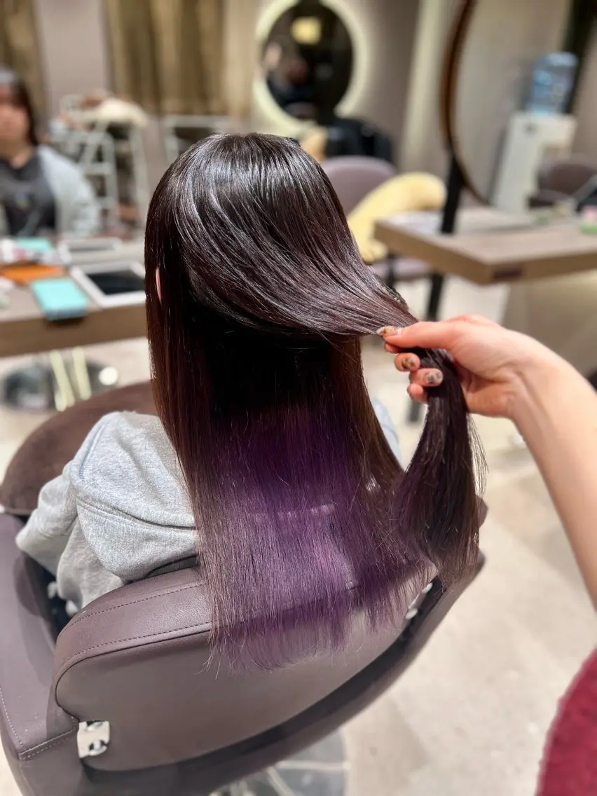 インナーカラー🧸＋トリートメント🫧の写真