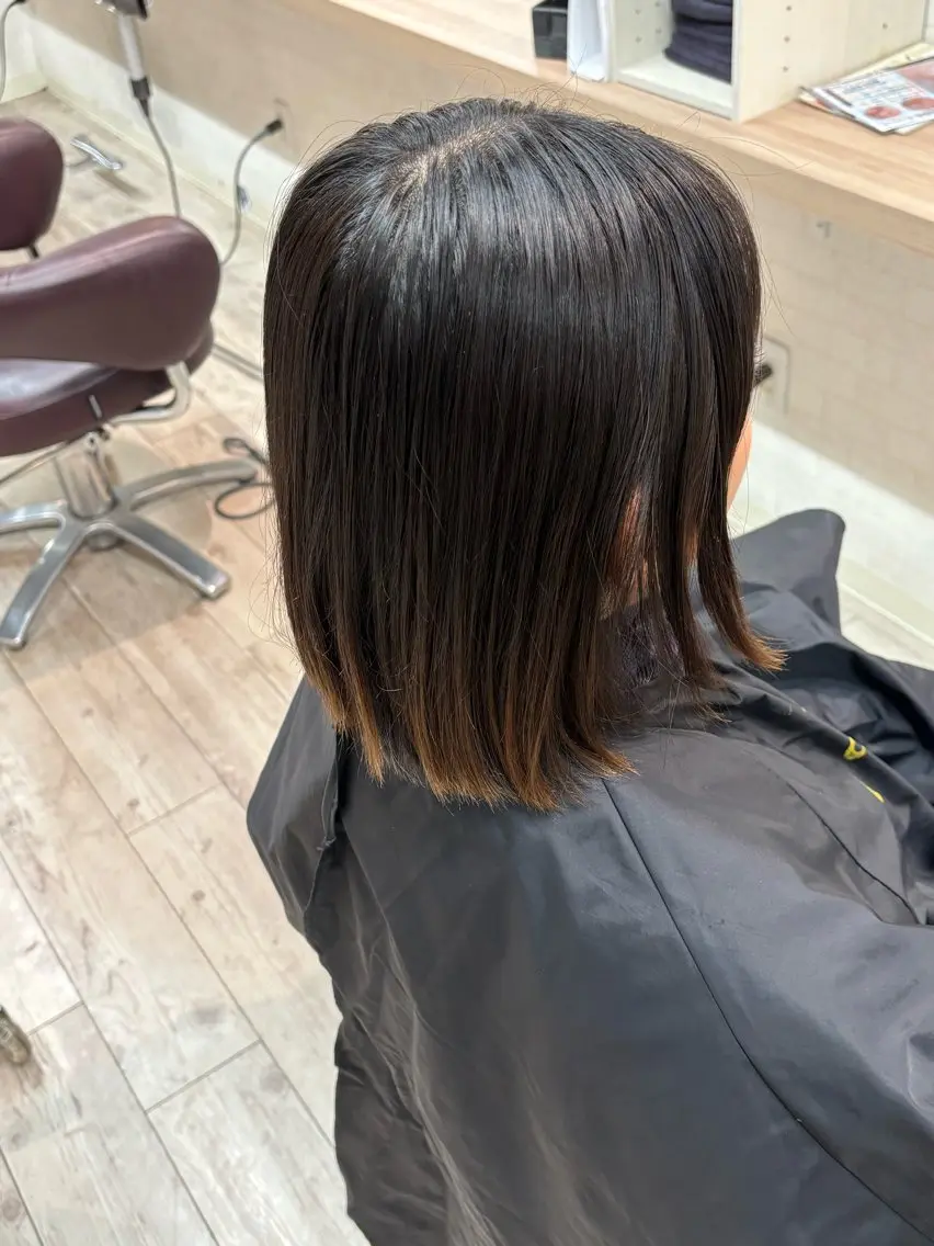 ミディアム カラー 坂井 龍二/コアファーストのヘアスタイル