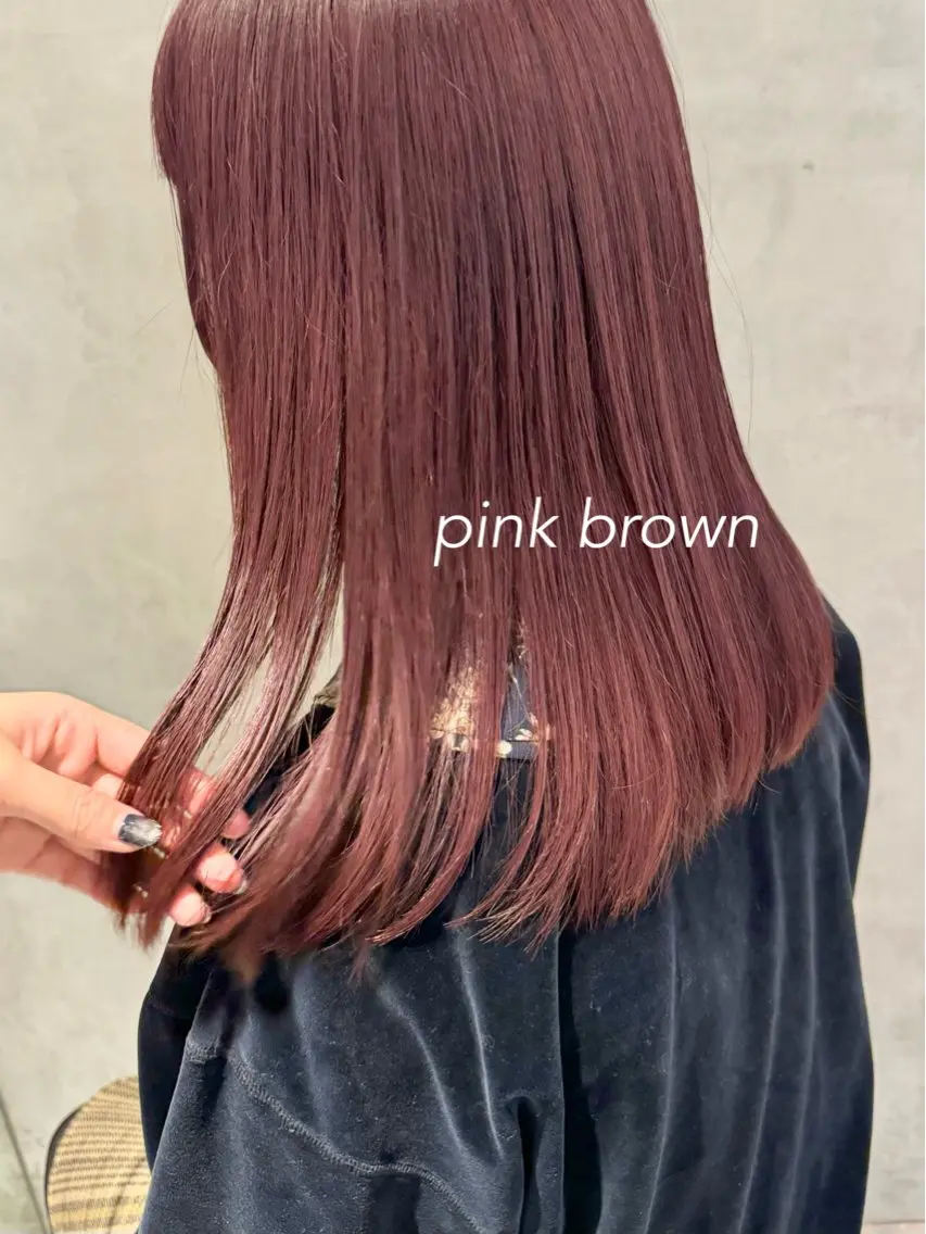 ミディアム カラー ヘアアレンジ ブリーチ ダブルカラー ブリーチなしカラー ボブ 顔周りカット×透明感 カラー💫AINAのヘアスタイル