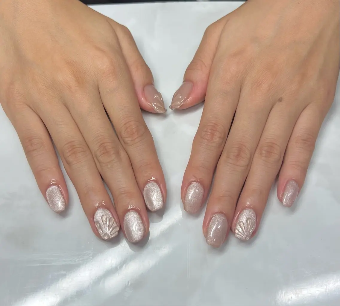 ネイル AISAフィル× ハードモチ最強のネイルデザイン