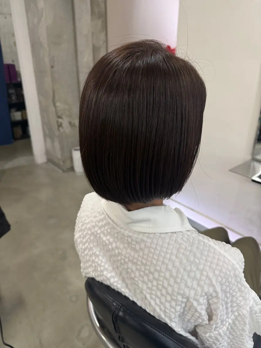 カラー ブラウンカラー 透明感カラー ナチュラルブラウン ヘアカラー ゆず 新丸子/  武蔵小杉のヘアスタイル