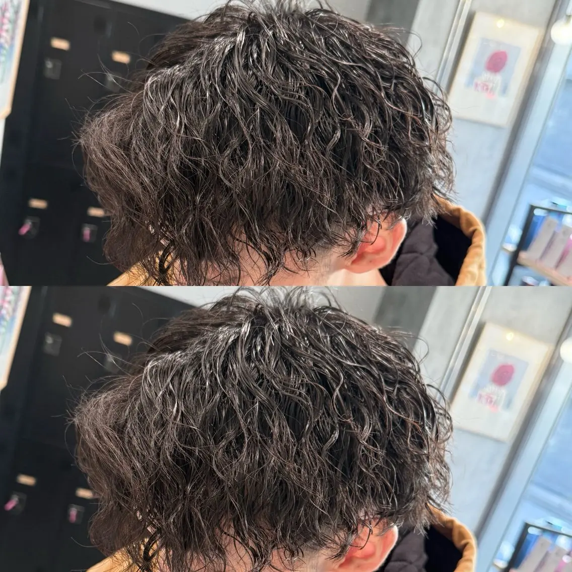 パーマ メンズ 似合わせ 鈴木俊輔のヘアスタイル