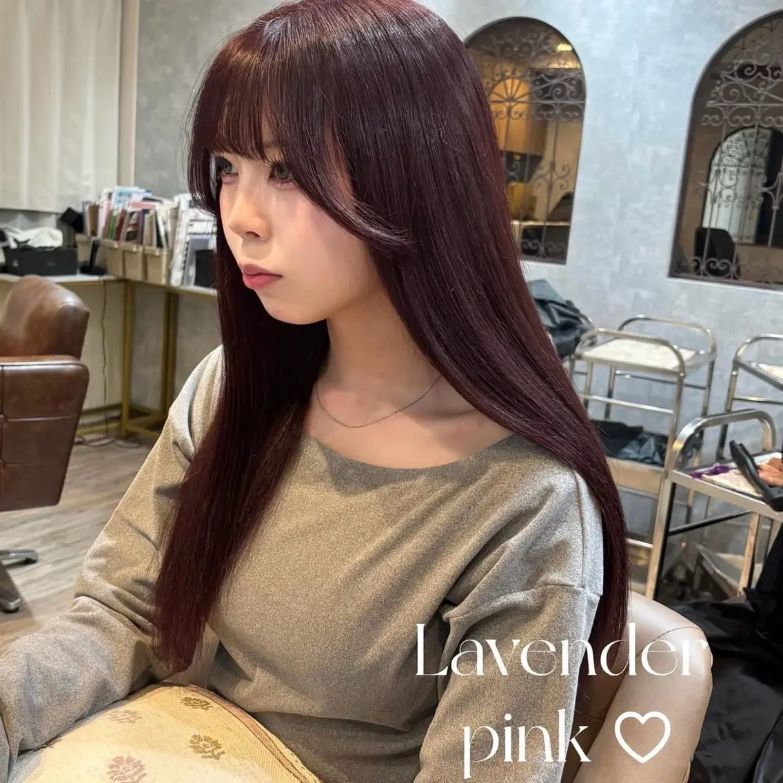ロング カラー ヘアカラー Aoi 🎀 Ly hairのヘアスタイル