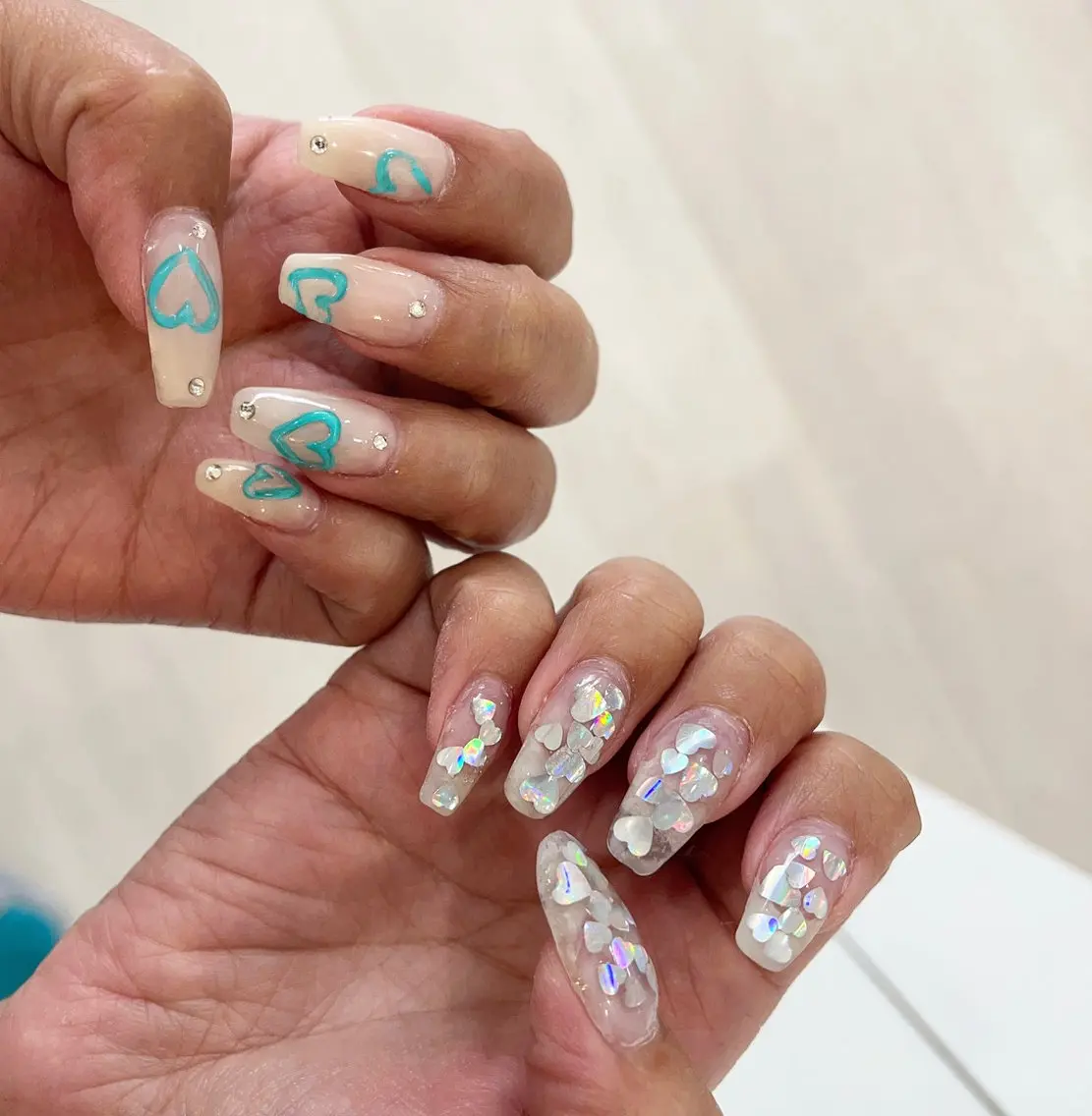 ネイル ハート #Amin nail salonのネイルデザイン