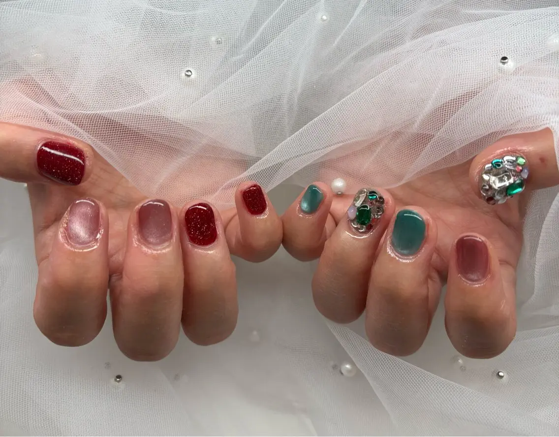 ネイル フラッシュネイル NAILSALON ViViのネイルデザイン