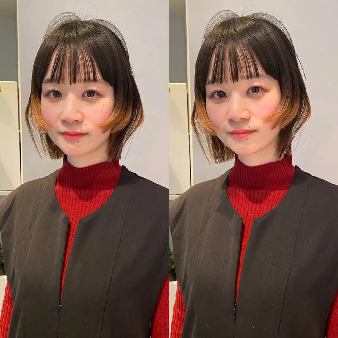 ショート カラー カット ヘアカラー トリートメント mai / linoah˚✧のヘアスタイル