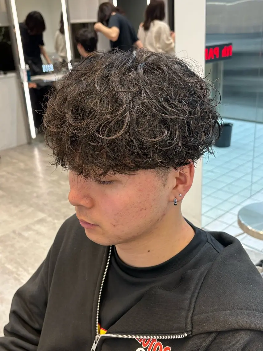 パーマ メンズ fifth 武正 琉生のヘアスタイル