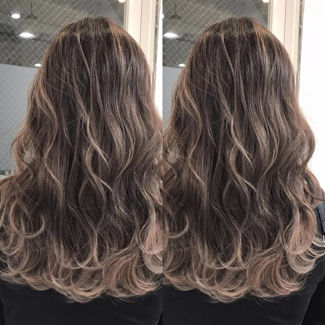 セミロング カラー ヘアアレンジ 縮毛矯正 髪質改善寺坂雄飛💐のヘアスタイル