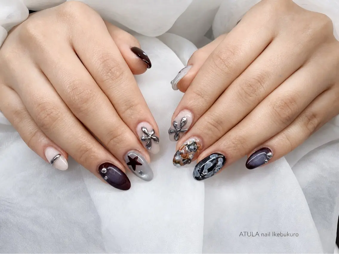 ネイル ハンドネイル Atula nail Momoのネイルデザイン