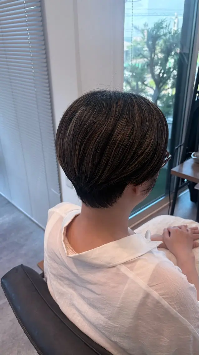 ショート カット カットモデル✂️ ゆうかのヘアスタイル