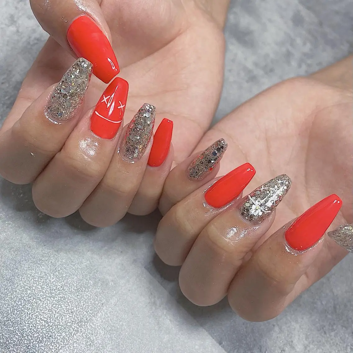 ネイル アートネイル 長さ出し ジェルネイル ワンカラーネイル スカルプネイル ハンドネイル SYU'NAIL /YUKIのネイルデザイン