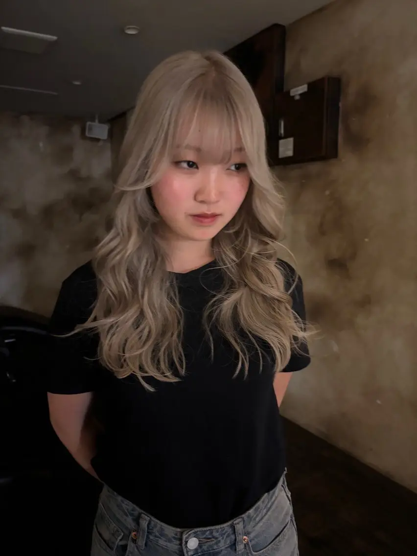 🎀ダブルカラー(ブリーチあり)🎀特別価格(¥17600→¥8800）の写真