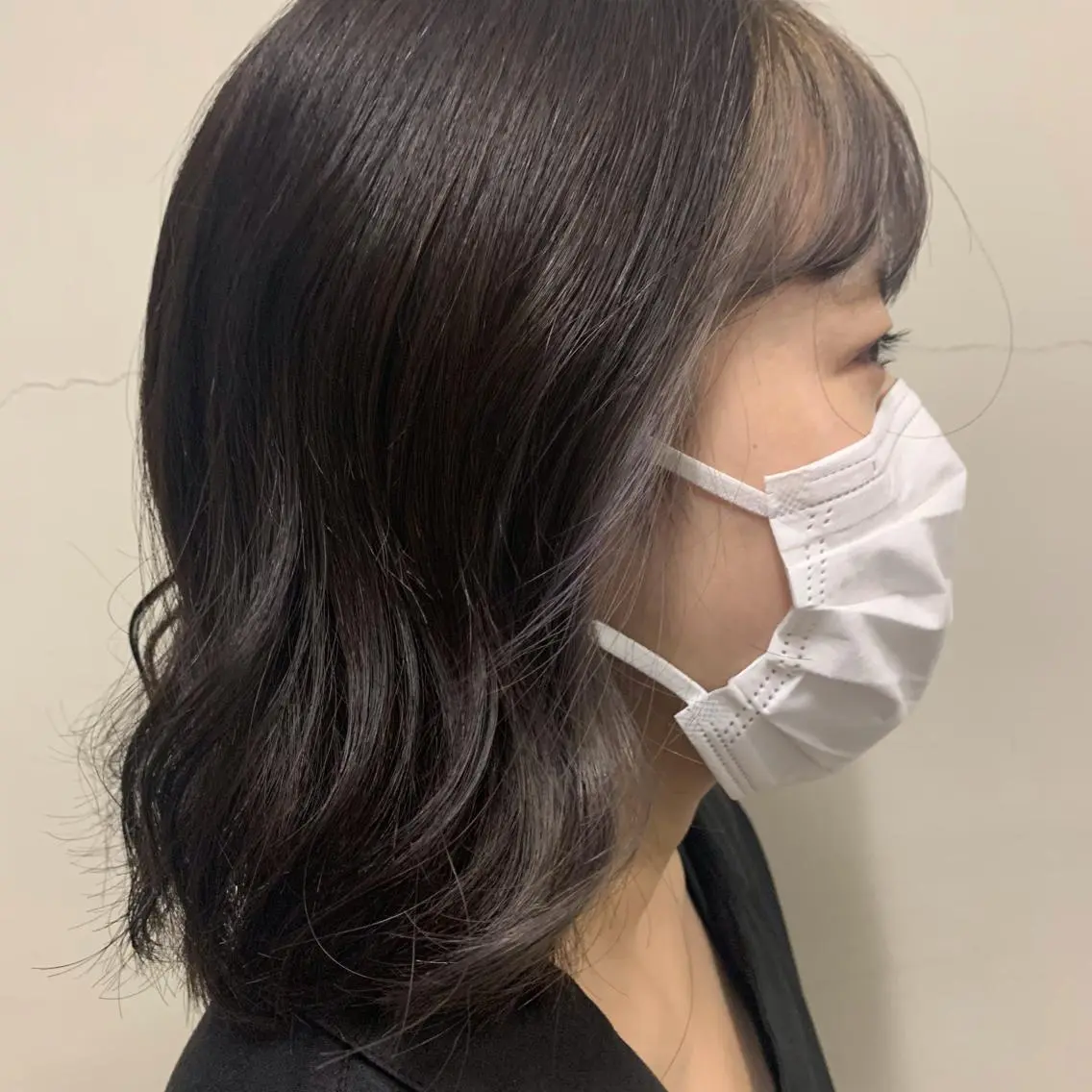 ミディアム カラー ヘアアレンジ ミディアムパーマ アクアカラー ダブルカラー グラデーションカラー ハイライトカラー ヘアカラー トリートメント Luana / 公式 / 大通のヘアスタイル