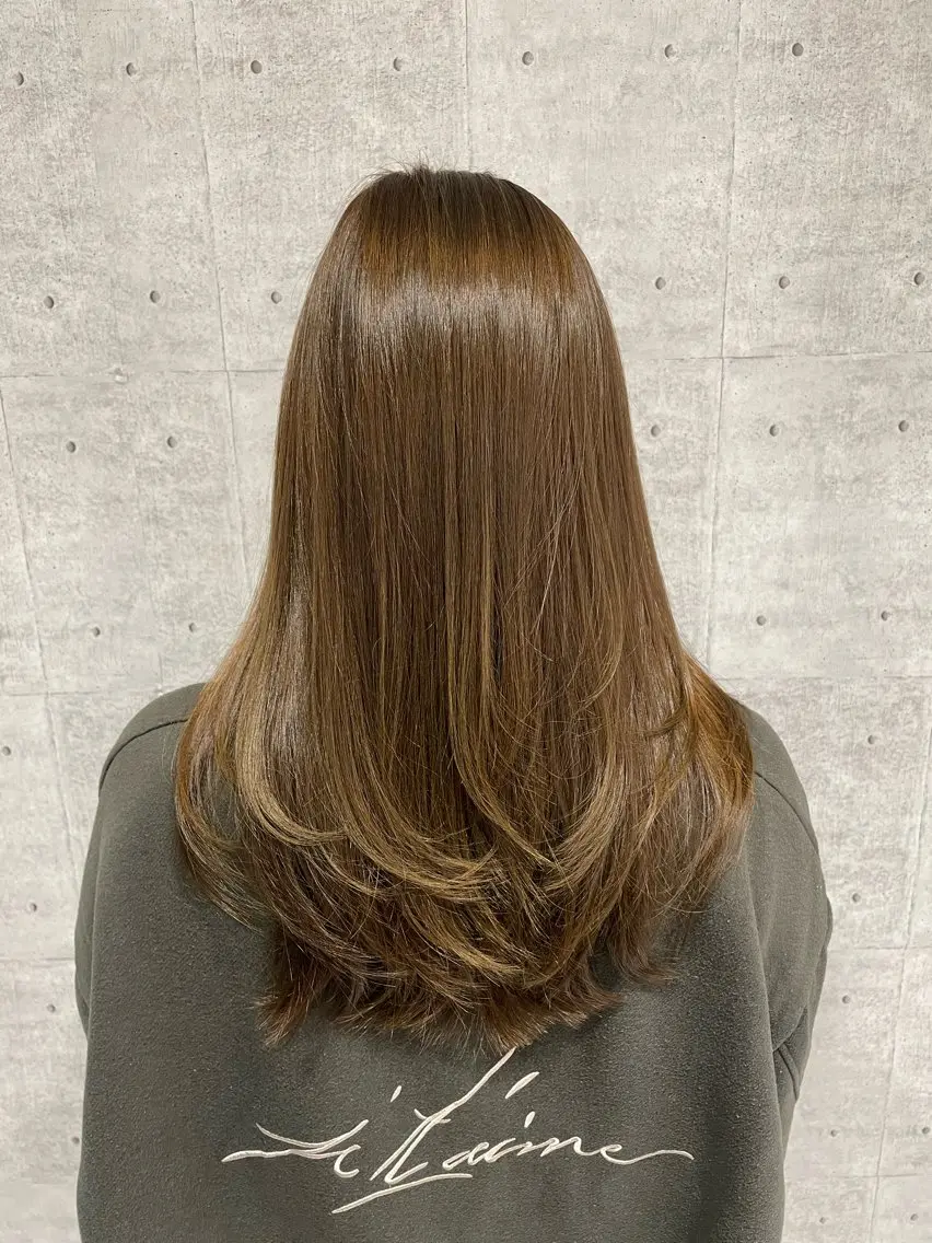 [リピーター様限定🌸]カット×艶カラー×リペアトリートメントの写真