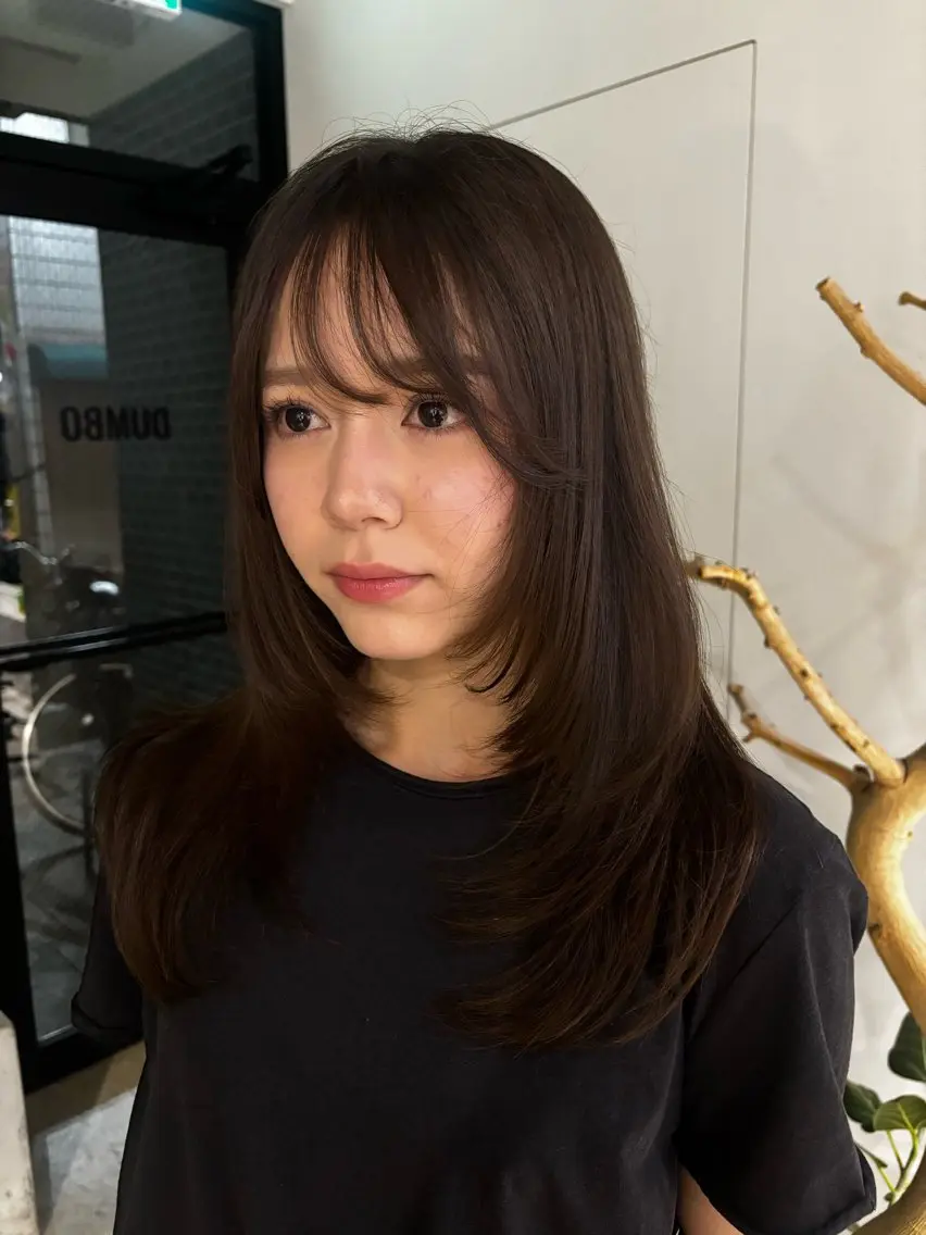 セミロング 🎀抜け感ナチュラル 🎵asuna🪽のヘアスタイル