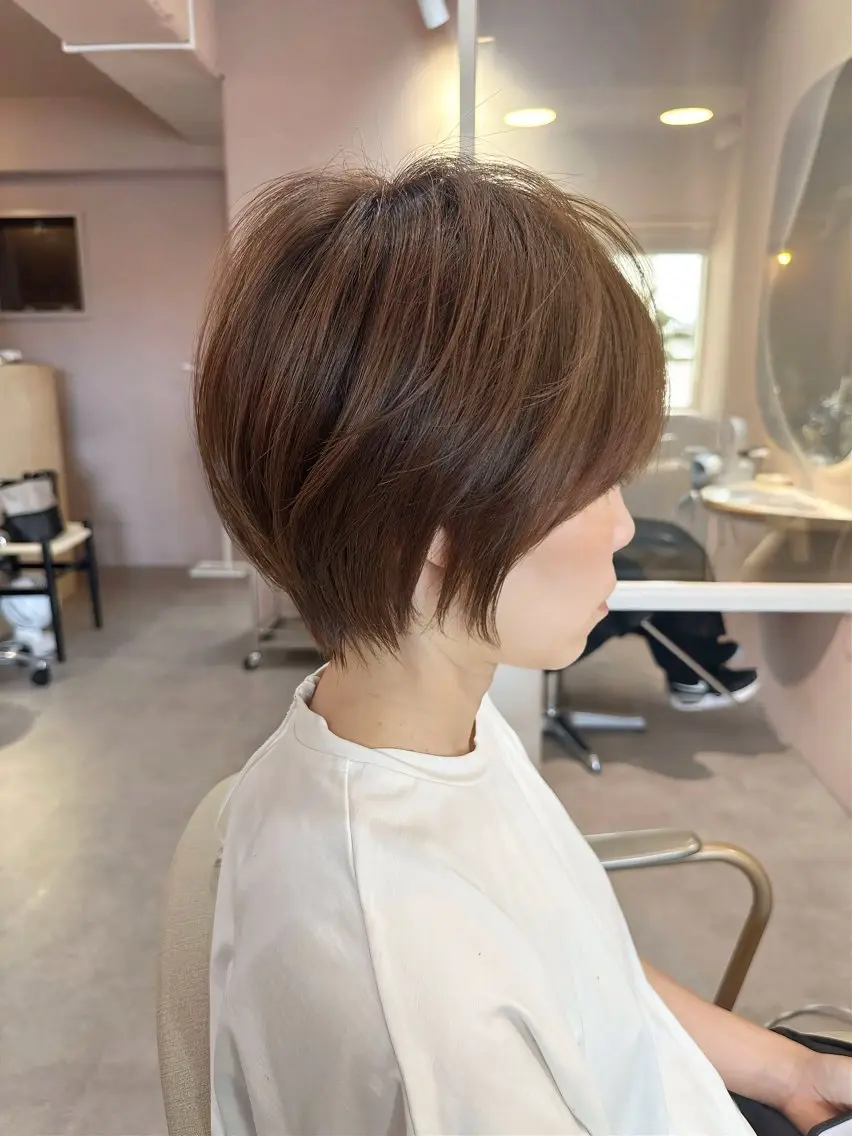 ショート カット ヘアカラー まさひろ /博多のヘアスタイル