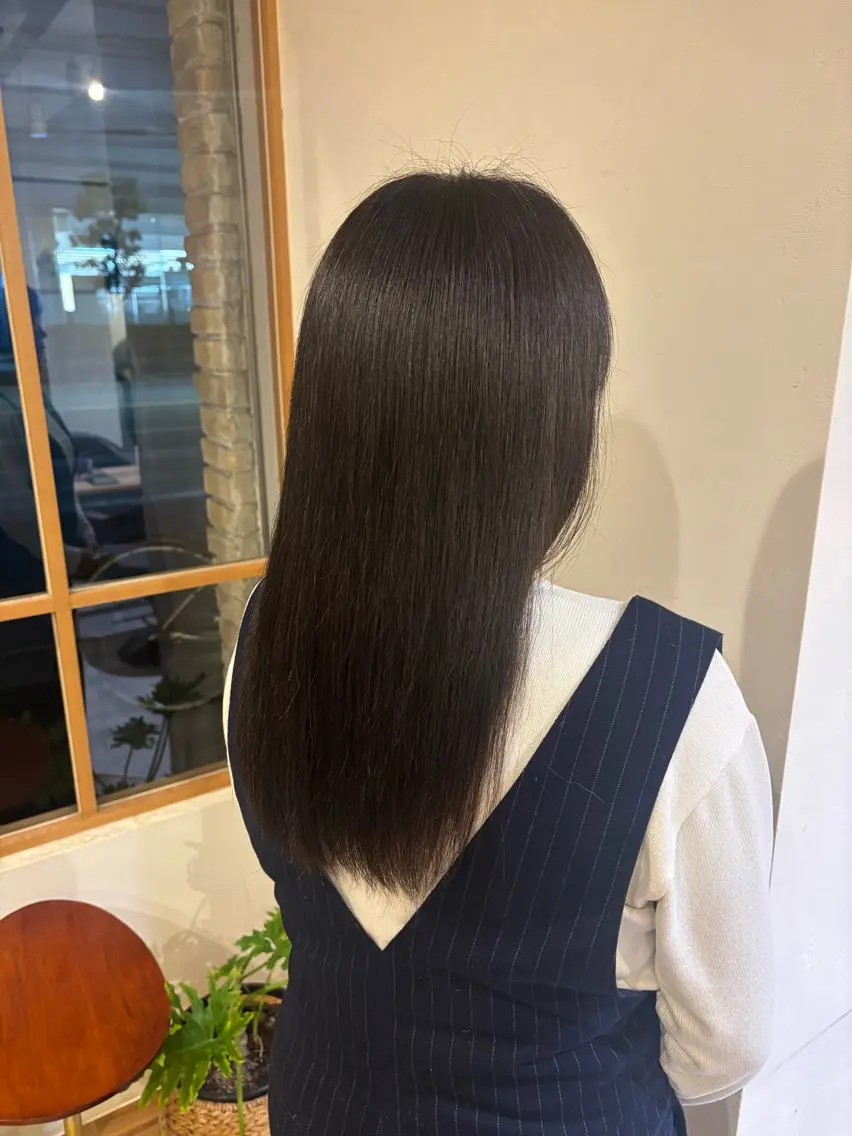 カラー 永山 日菜のヘアスタイル