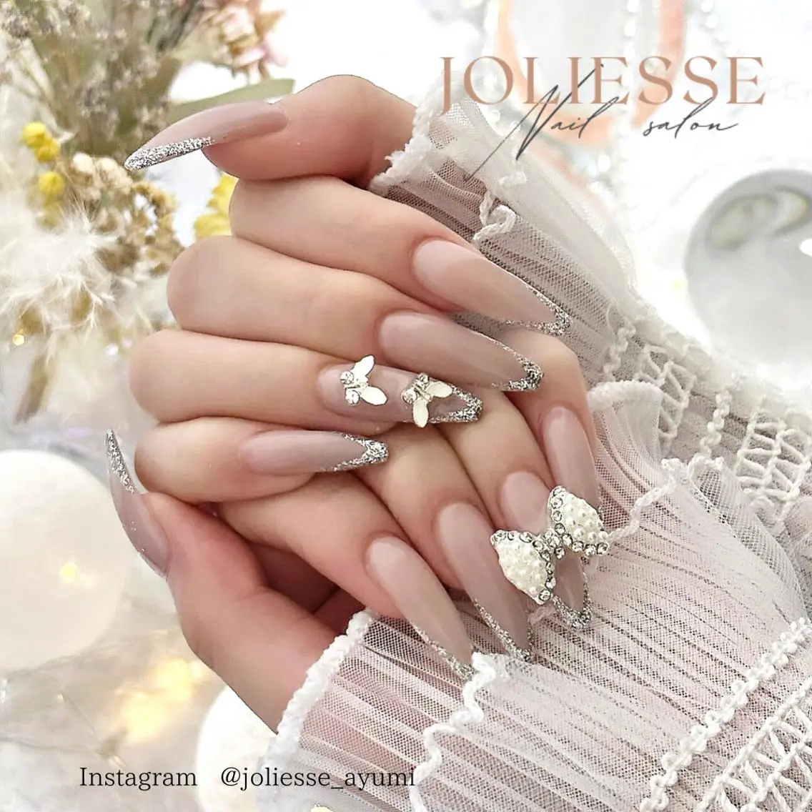 ネイル シンプルネイル ハンドネイル JOLIESSE Ayumiのネイルデザイン