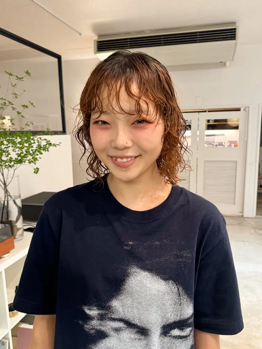 ミディアム カット パーマ noi / nonoのヘアスタイル