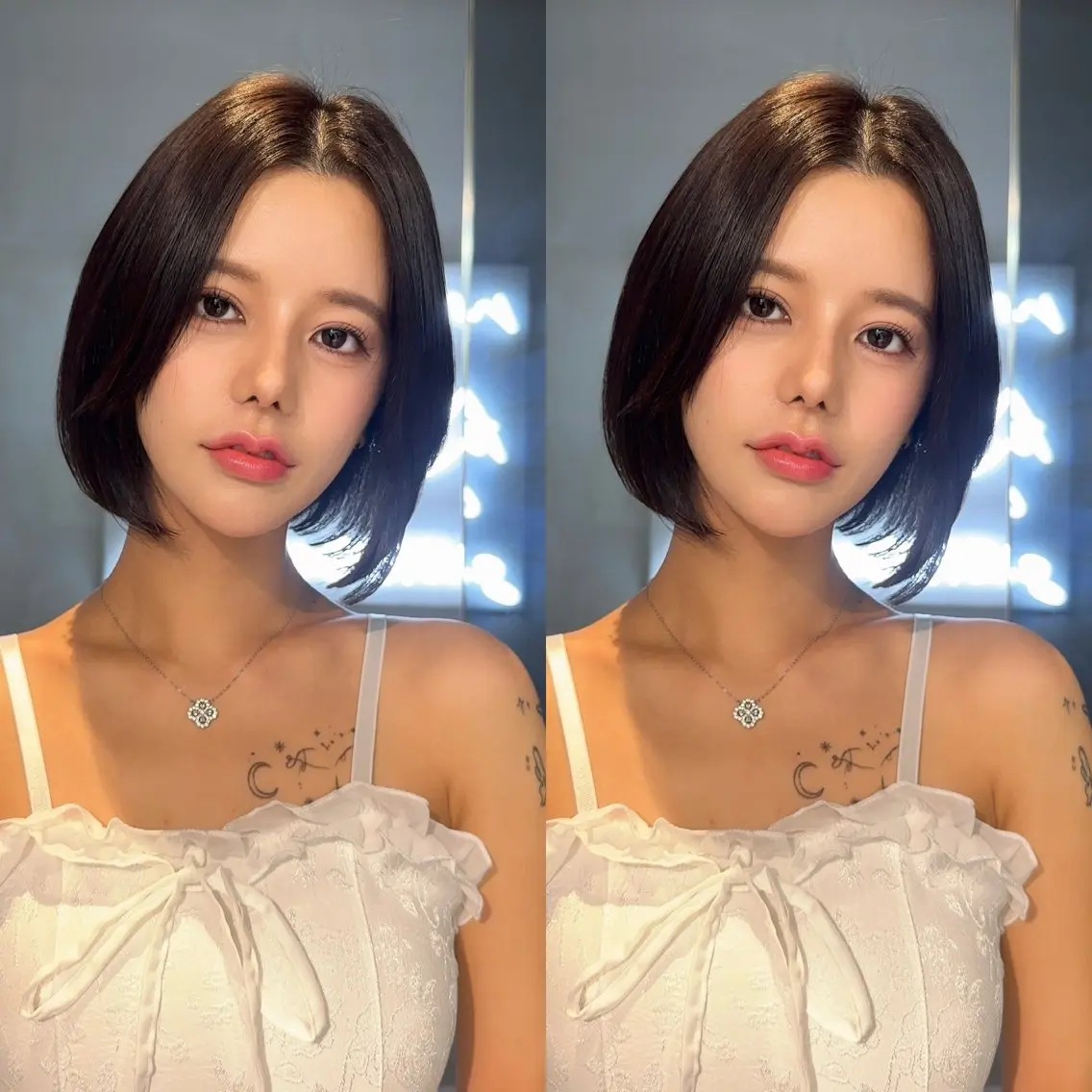 ミディアム カラー カット ヘアカラー 縮毛矯正 トリートメント ✨髪質改善特化✨副 店長椎葉信乃介のヘアスタイル