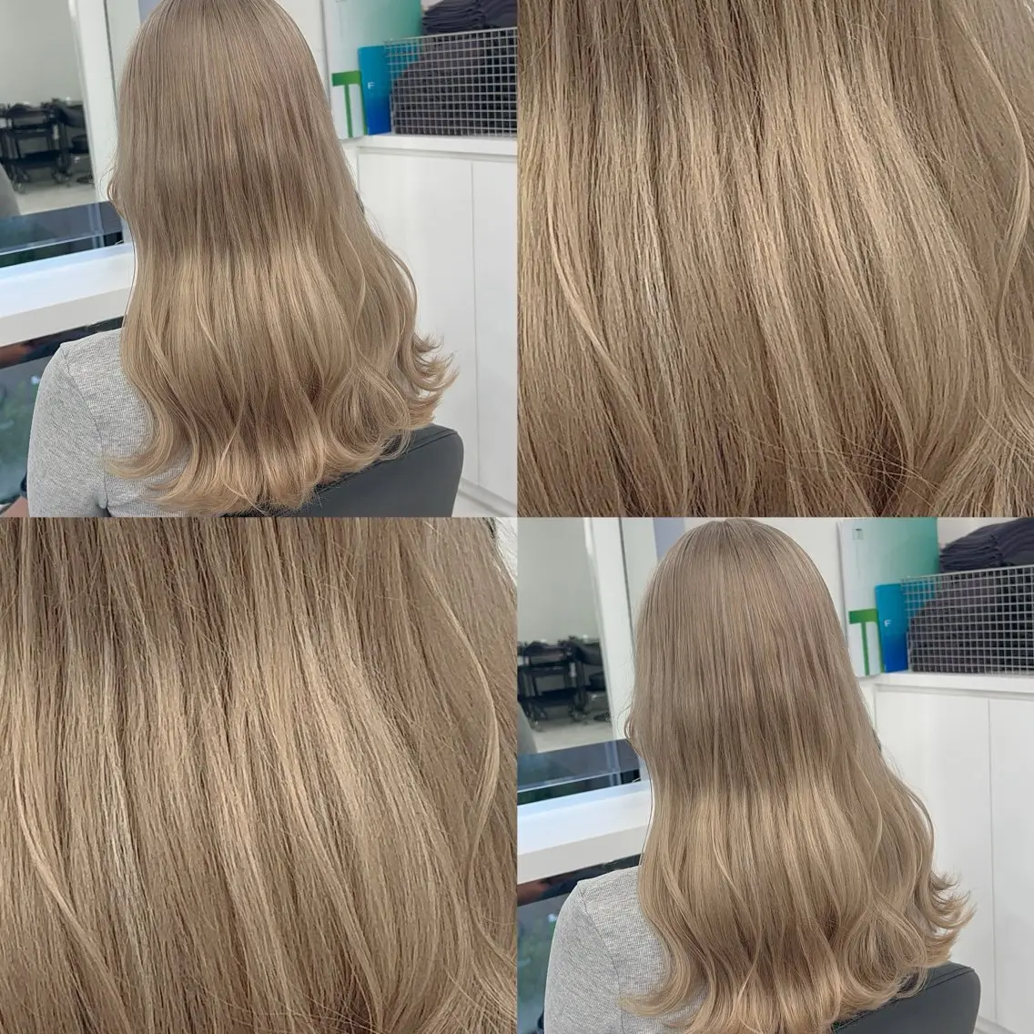 ロング カラー ブリーチ ケアブリーチ ダブルカラー 髪質改善 トリートメント ヘアカラー トリートメント ヘッドスパ ヘアセット ブリーチなし特化 美容師💖SAE💖のヘアスタイル