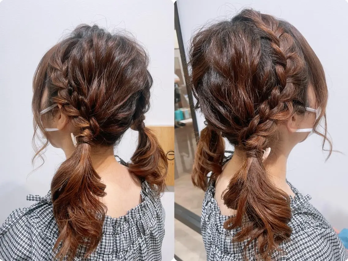 セミロング 🫧ぷる艶カラー🫧 Yuubi🦩のヘアスタイル