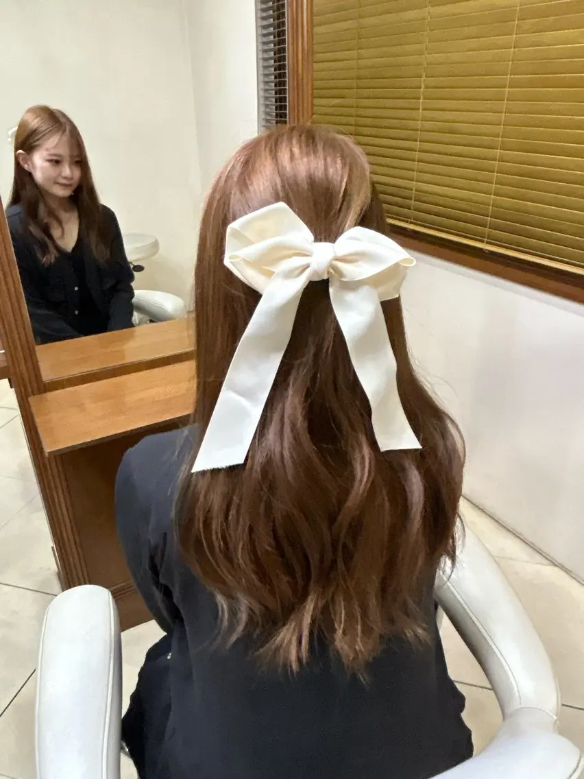 ロング カラー 平田 一成のヘアスタイル