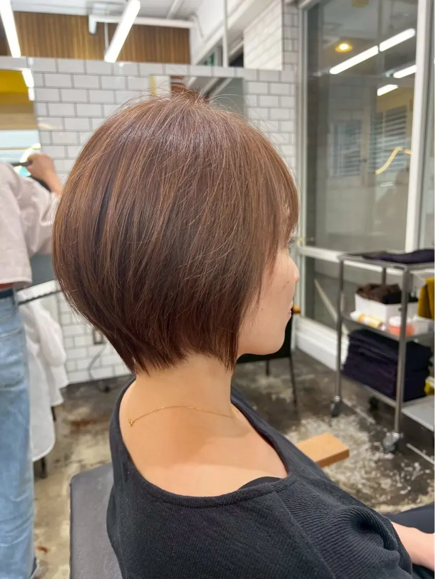 ショート 【千歳烏山】 ケンタ|再現性カットのヘアスタイル