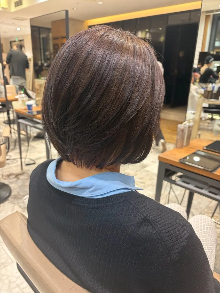 ショート 🤍韓国レイヤー カット🤍ﾋﾏﾘのヘアスタイル