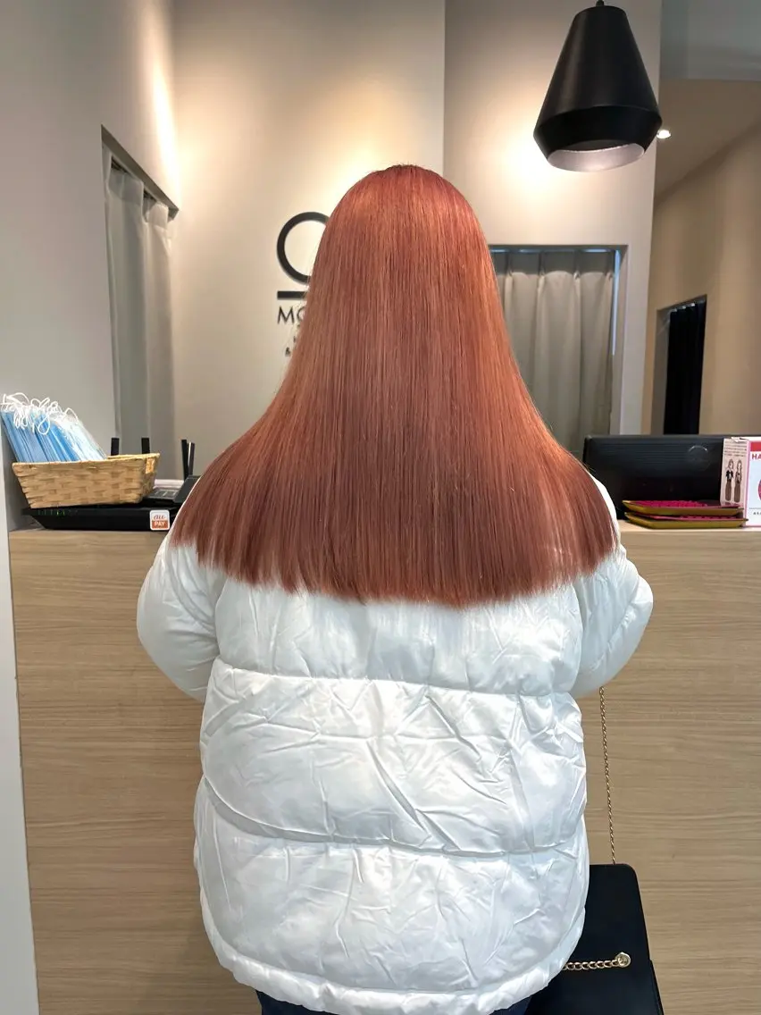 ロング カラー ブリーチ 神原 茉依🩰🪩のヘアスタイル