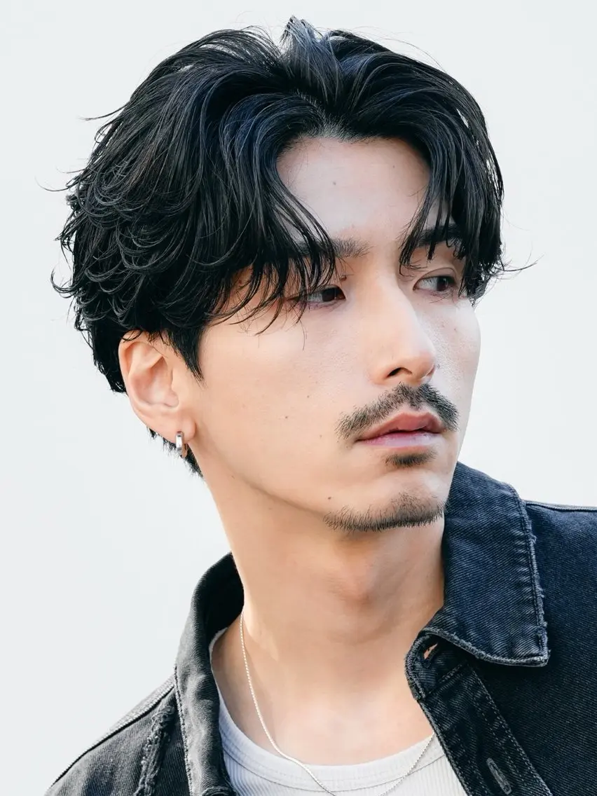 ショート カット パーマ 菅野 智敬のヘアスタイル