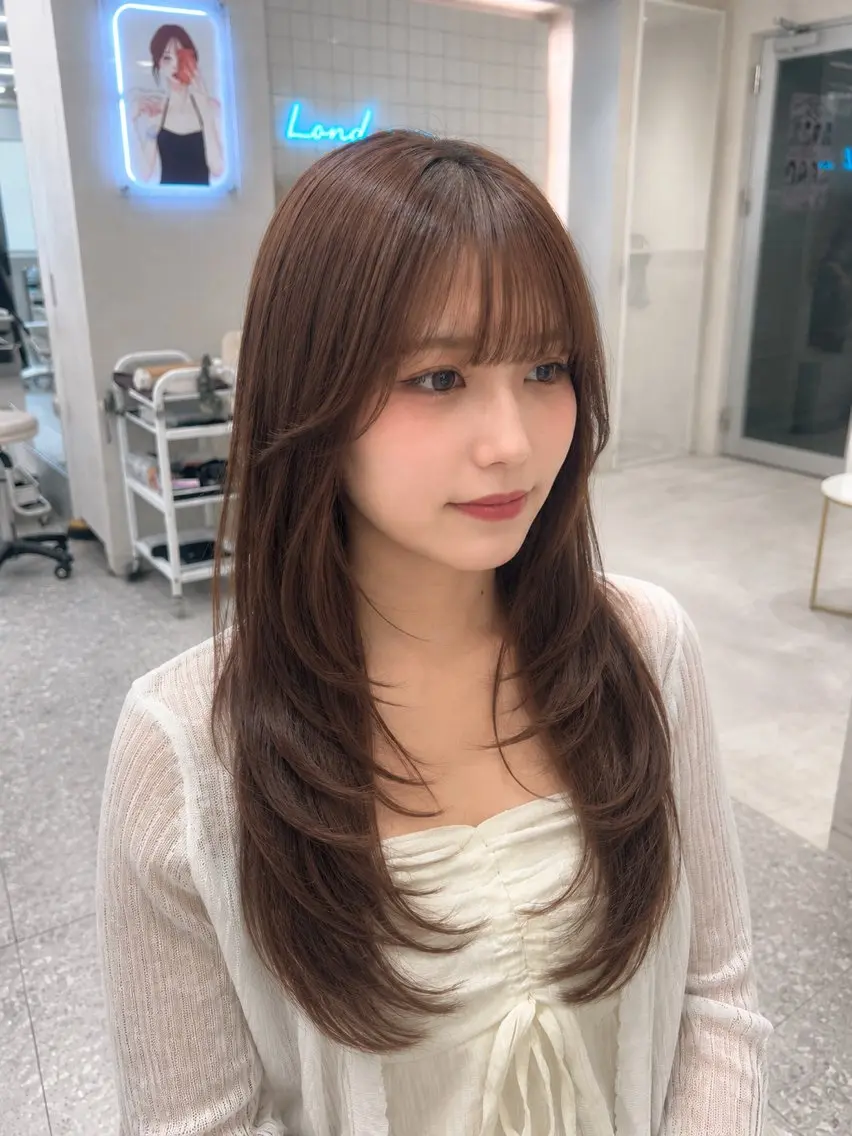 カラー ヘアカラー ANRI🎀 福岡美容師/韓国🎀のヘアスタイル