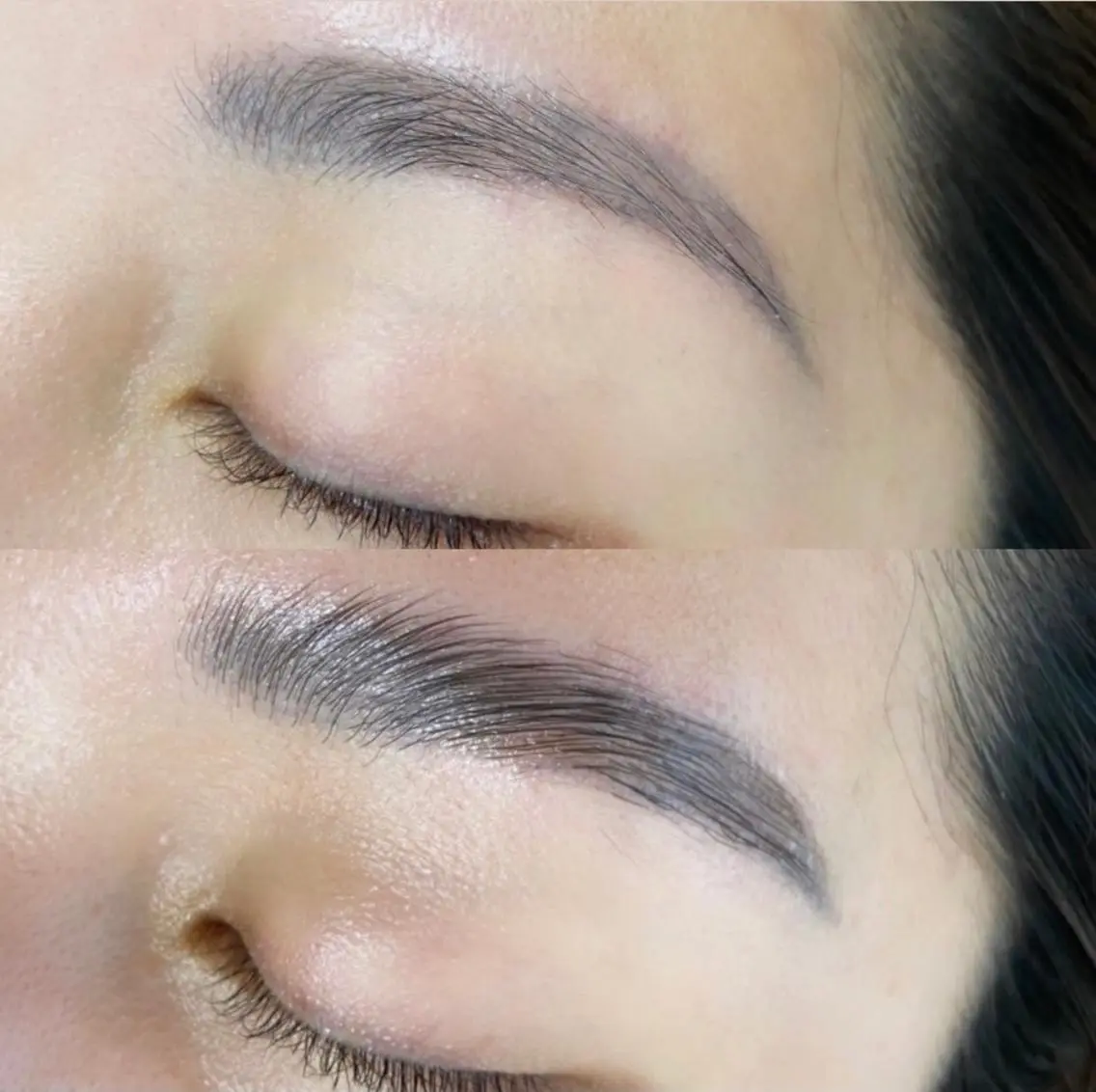 【ハリウッドブロウリフト】パーマ+眉ワックス+メイクのセットメニュー🧡眉毛にお悩みの方、一気に垢抜け🌹✨の写真