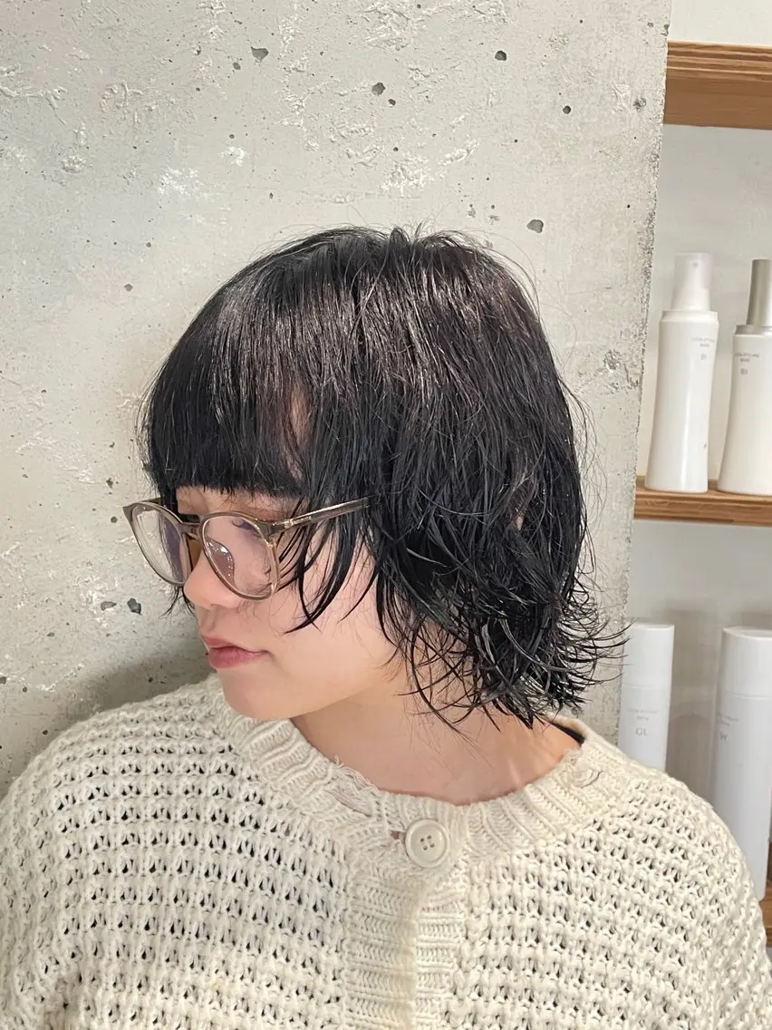 パーマ＋シャンプーブローの写真