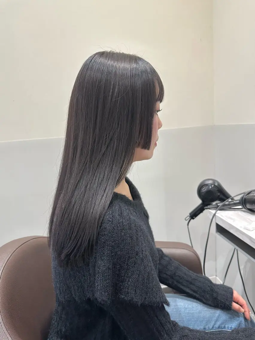 ロング 顔周りカット 矢野 晃平のヘアスタイル