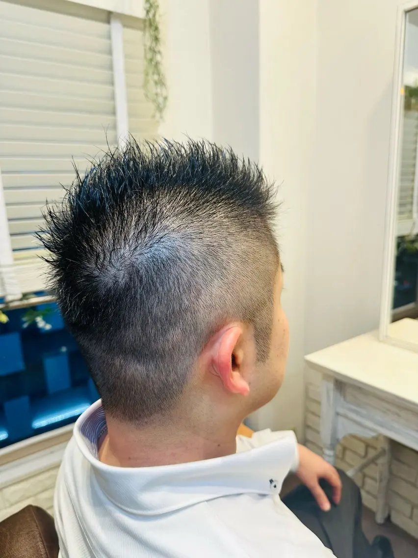 ショート メンズ BANDE 水崎 悟のヘアスタイル