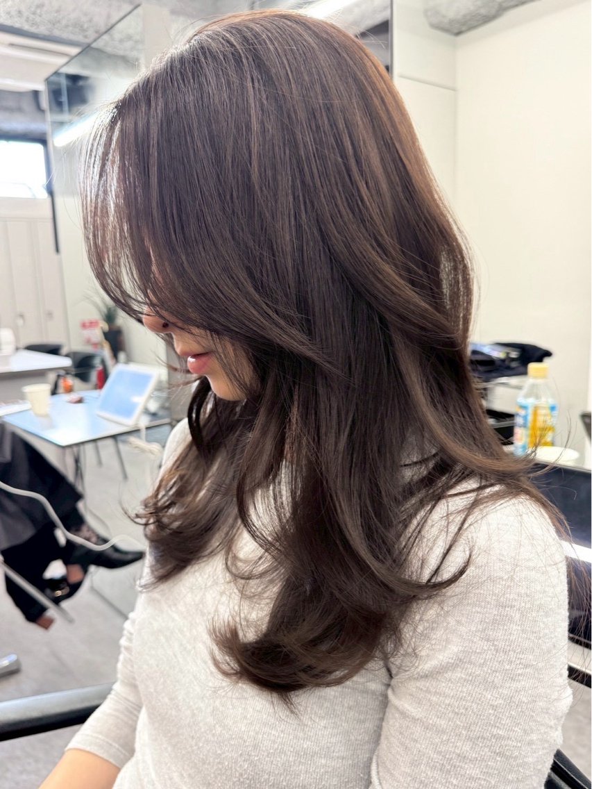 カラー JIL BLAN千葉 リンのヘアスタイル