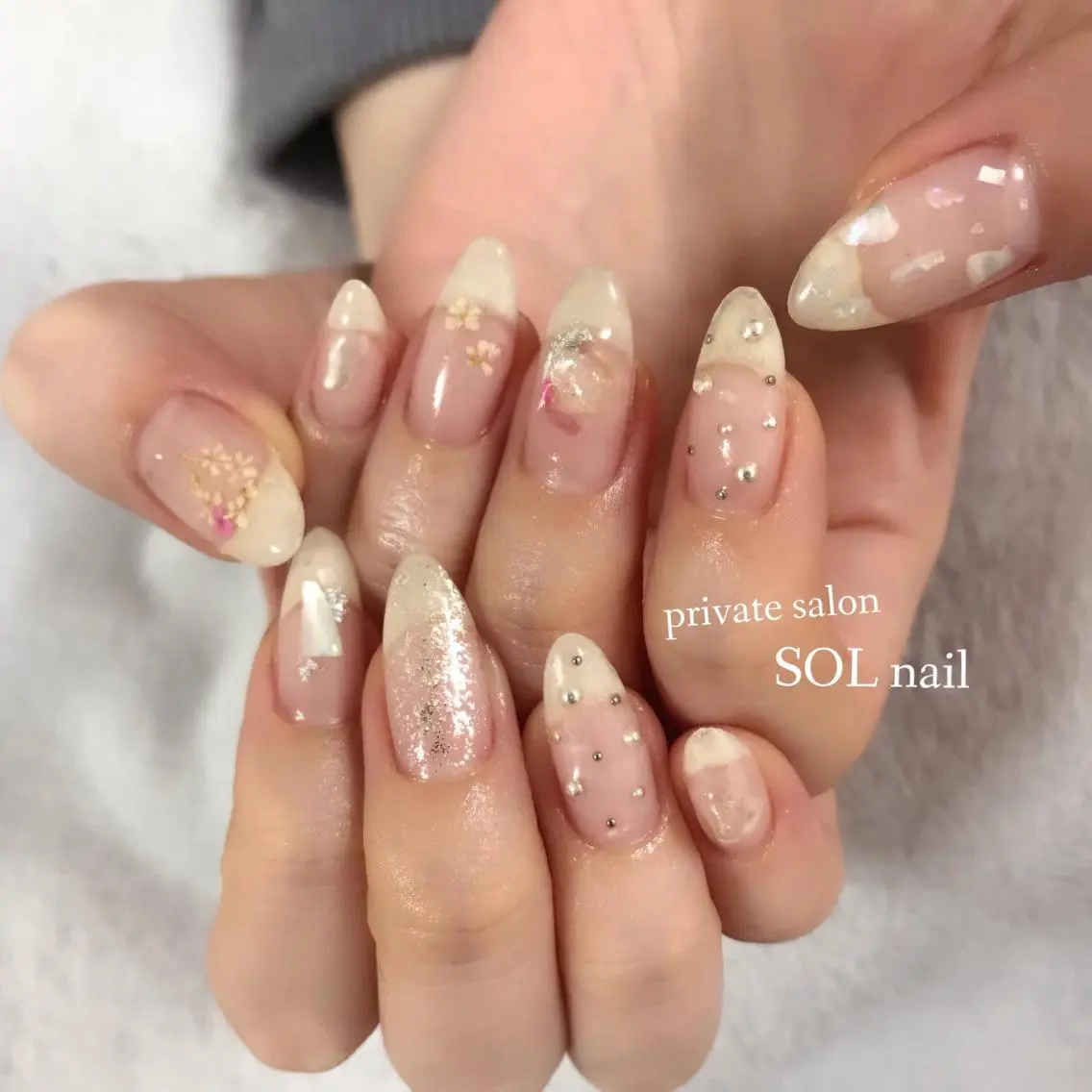 ネイル ハンドネイル SOL NAILのネイルデザイン