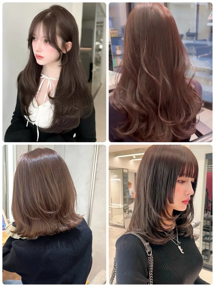 【レディース限定】レイヤーカット🍒 ロングからミディアムも似合わせ可能。自然な動きと立体感のある髪へ♪の写真