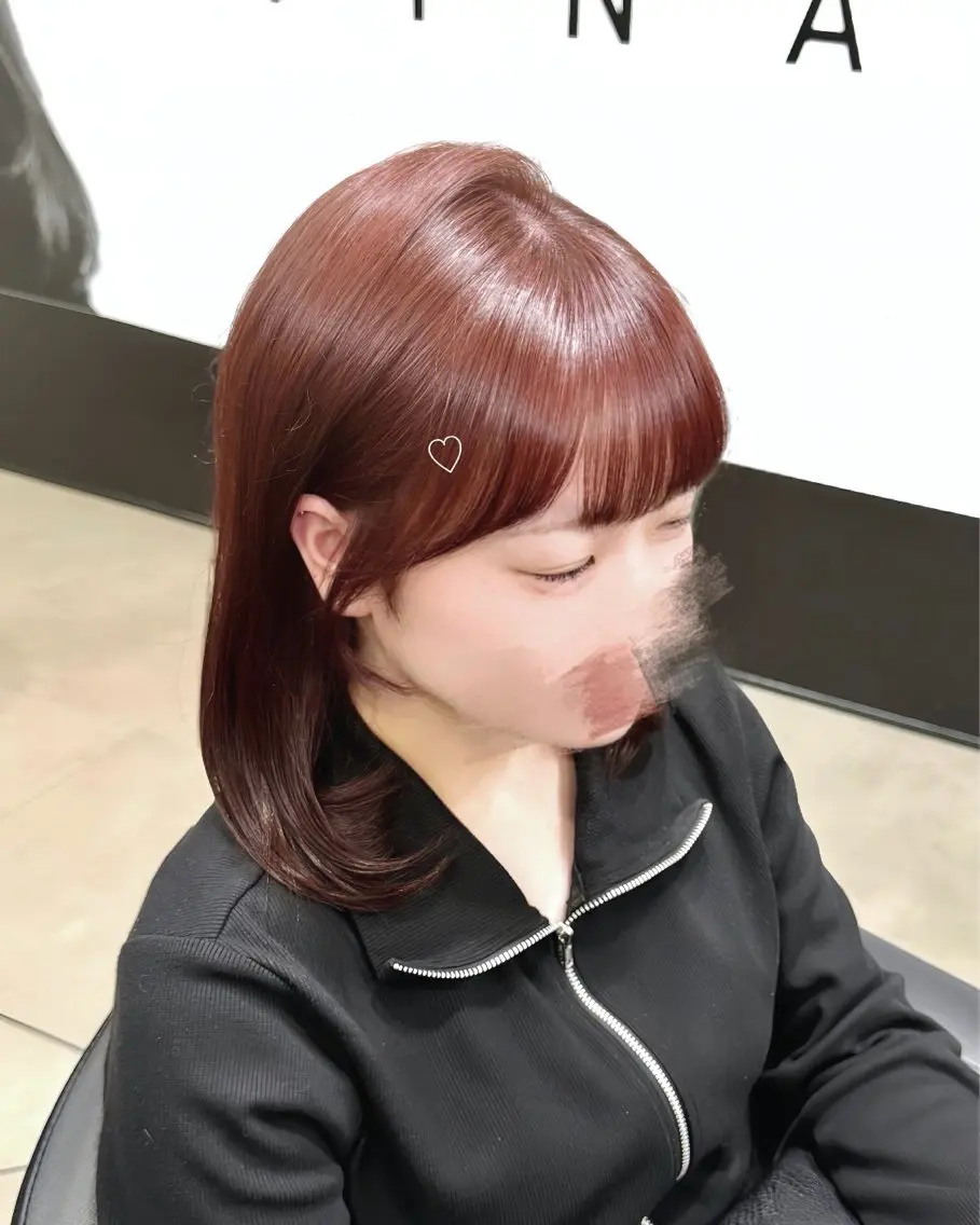ミディアム ヘアカラー 似合わせショート♡ ura/梅田/茶屋町のヘアスタイル