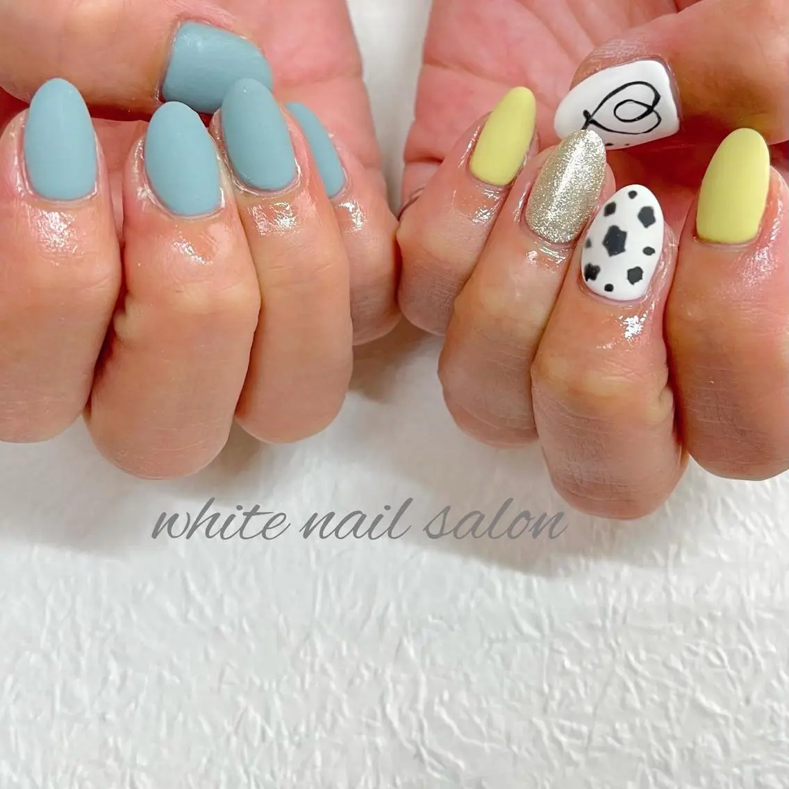ネイル フットネイル ジェルネイル ハードジェル ラメ(グリッター) 持ち込み ハンドネイル white nail salonのネイルデザイン