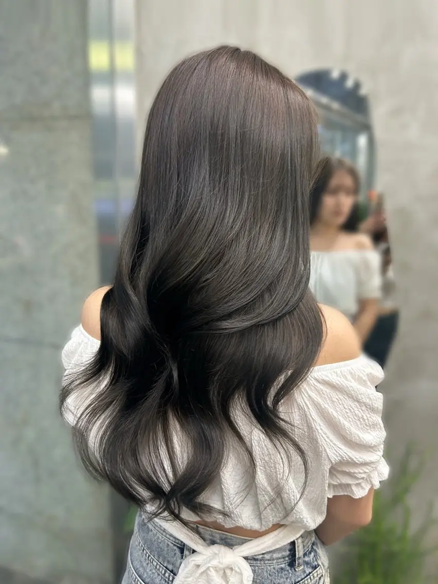 ロング カラー ヘアカラー さわ 🫧🎀のヘアスタイル