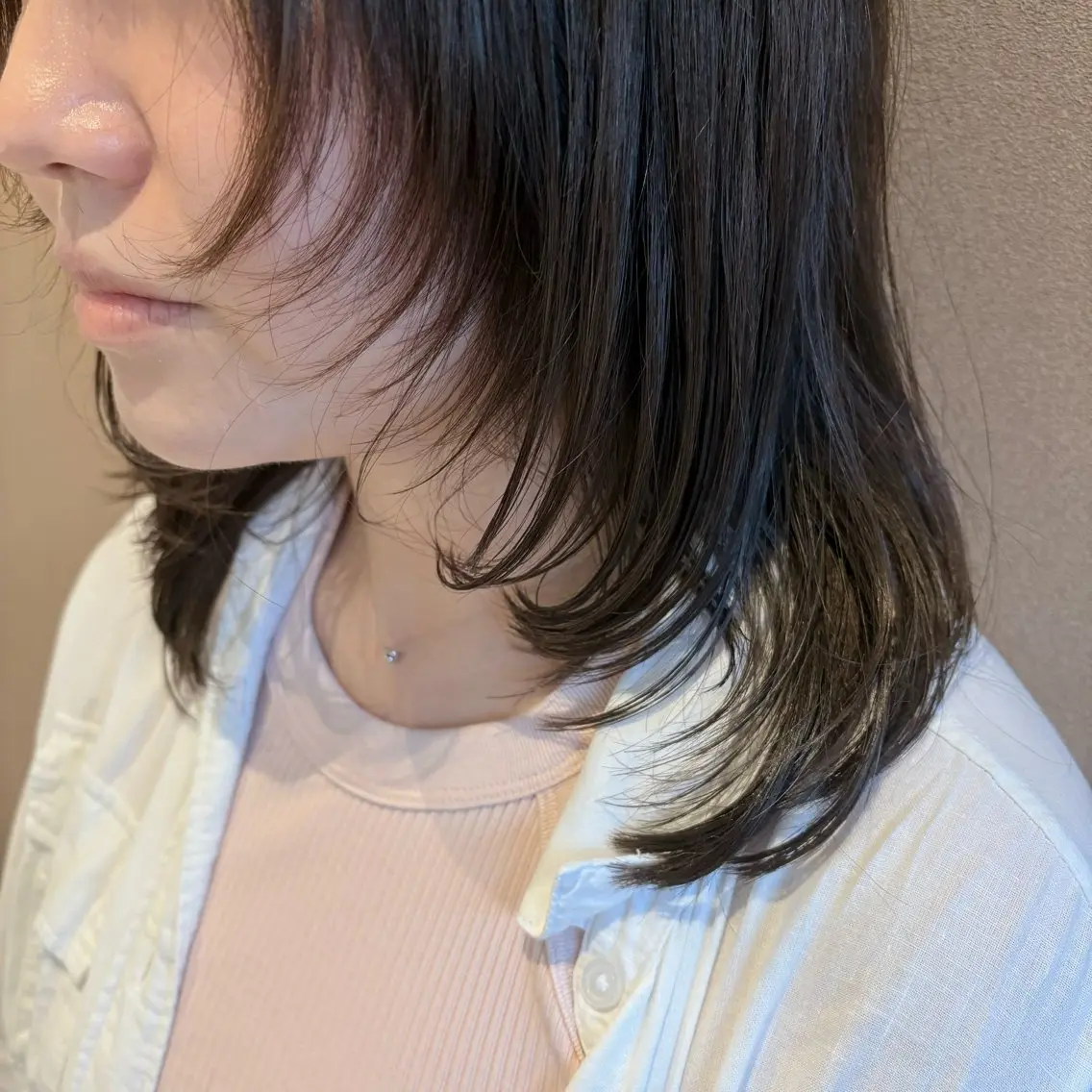 ミディアム ハイレイヤー レイヤーカット カット トリートメント 🌷韓国ヘア🌷 sunc🌷AMIのヘアスタイル