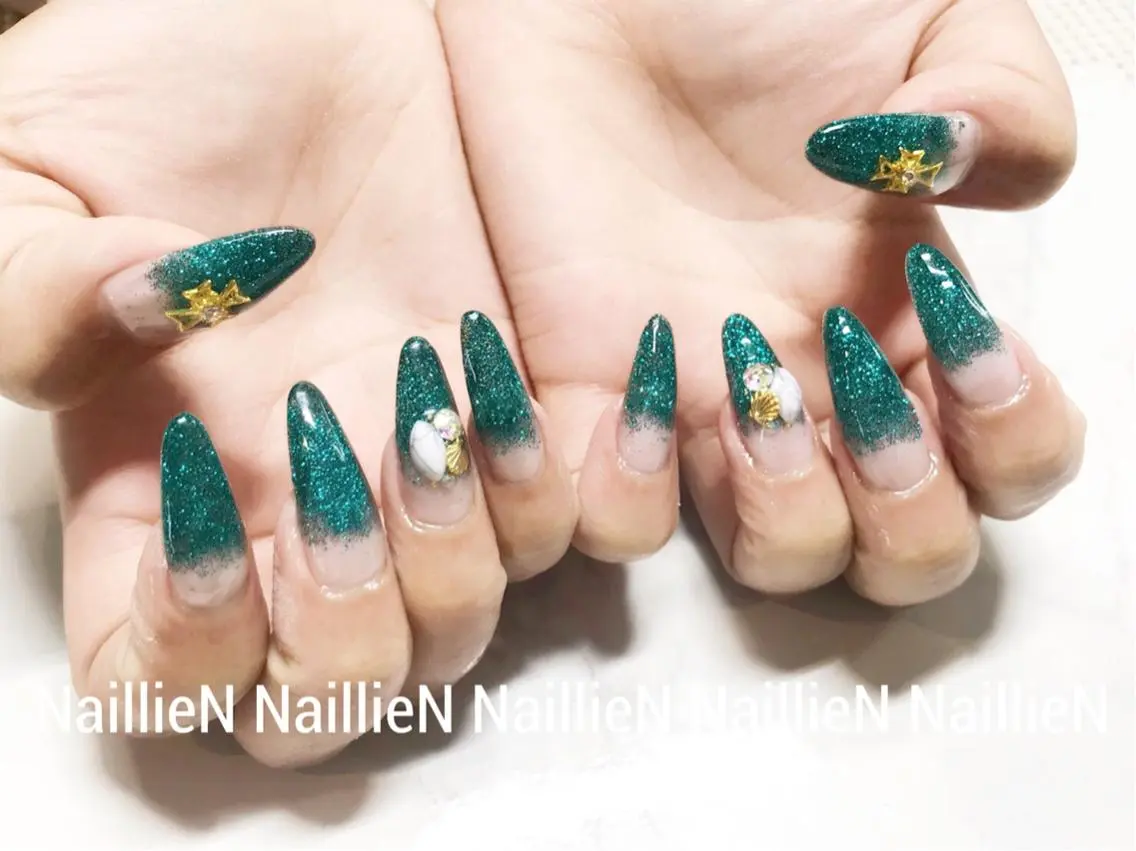 ネイル スカルプネイル シンプルネイル ハンドネイル Nail lieNのネイルデザイン