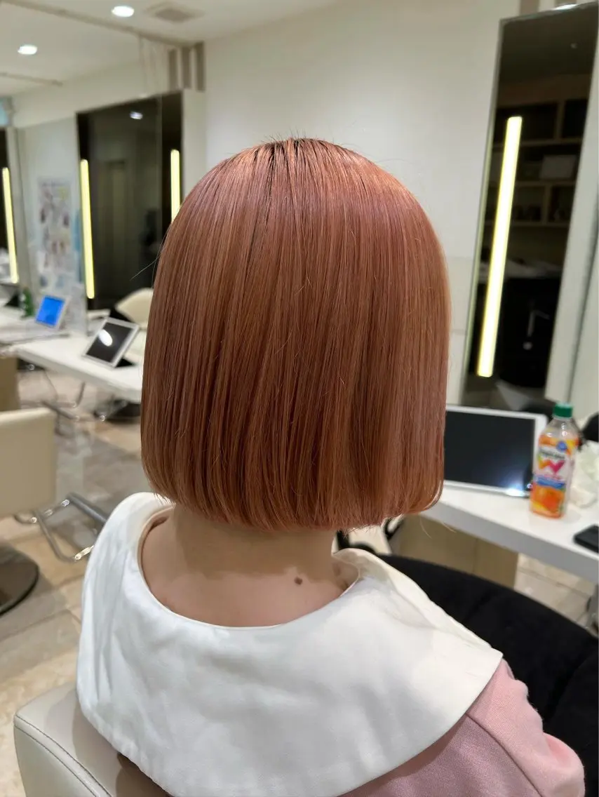 ショート カラー カット 透明感カラー/ヘアア レンジ/はるか🤍のヘアスタイル