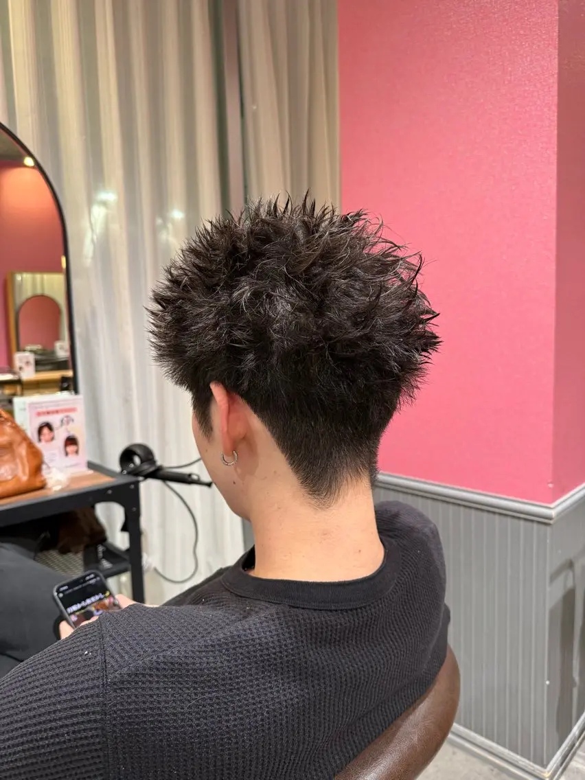 パーマ メンズ 西野 陽貴のヘアスタイル